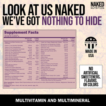 Multivitamin for Women | Ella Women's Multi - 60 Capsules